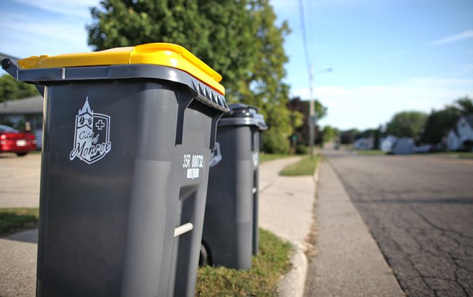 garbage carts