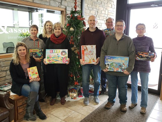 christmas stocking MOSHER INSURANCE