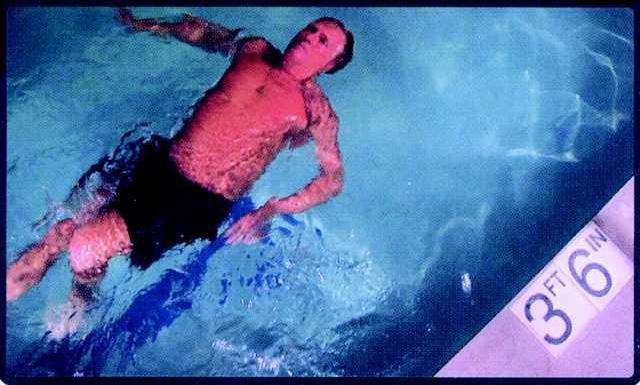 never touch bottom pool