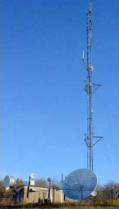 M radio tower