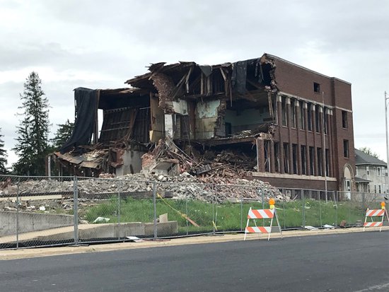 argyle school demolished
